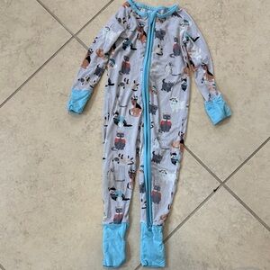 Little Sleepies Cool Cats zippy 6-12 months